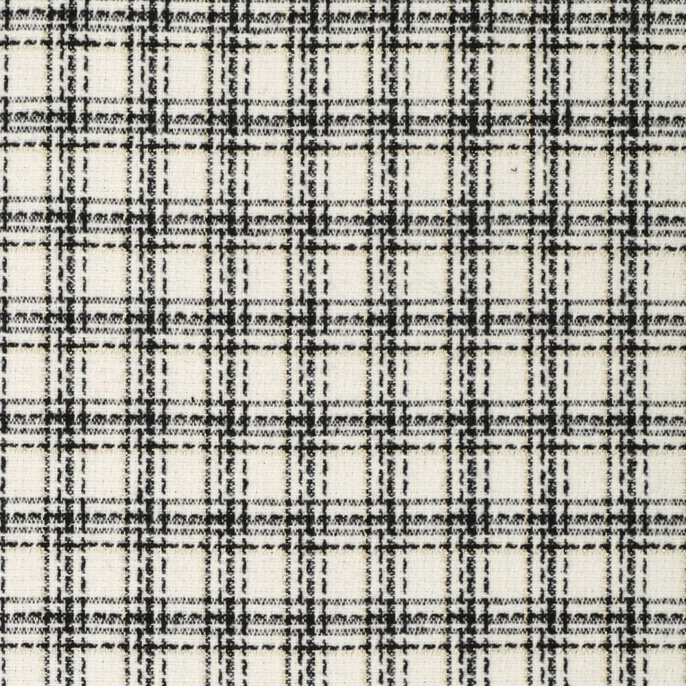 22115 Recycled Woolen Blend Sjanel Checks  22115 Recycled Woolen Blend Sjanel Checks