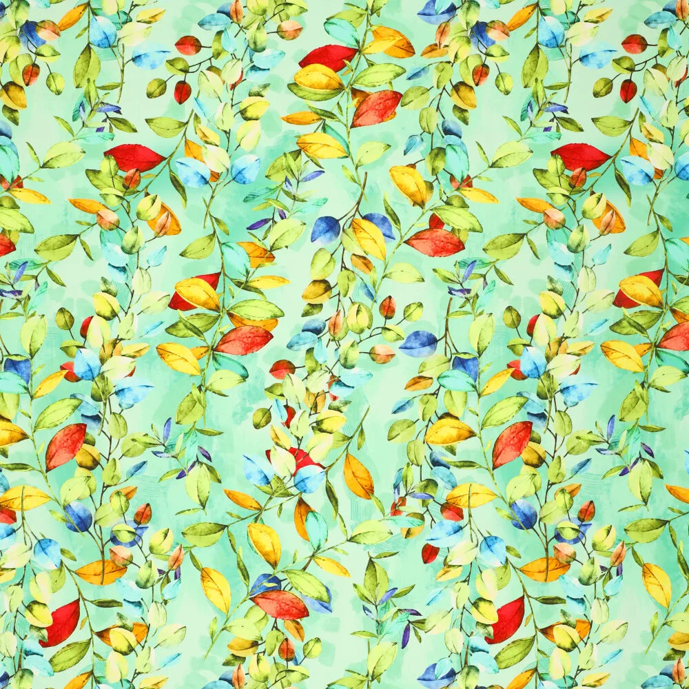 20940 Cotton Satin Hanging Leaves 20940 Cotton Satin Hanging Leaves