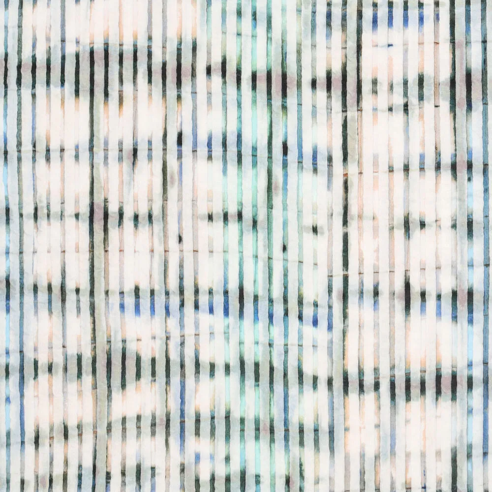 20842 Digi Tie Dye Check Rib