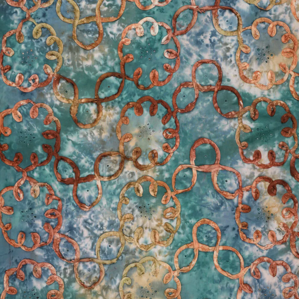 22691 Tie Dye Elise Tape Embroidery