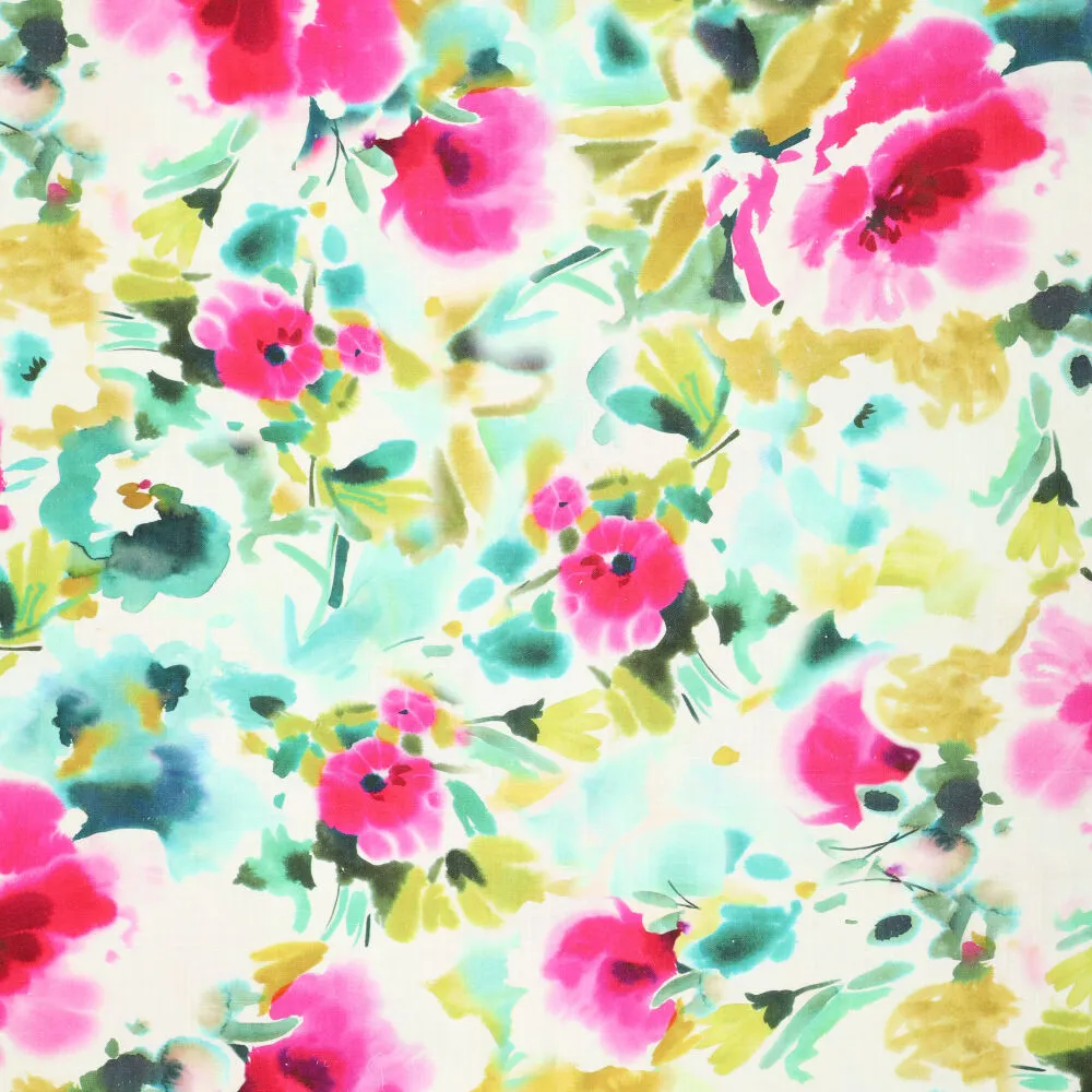 22509 Digi Tuscany Flowers Lin