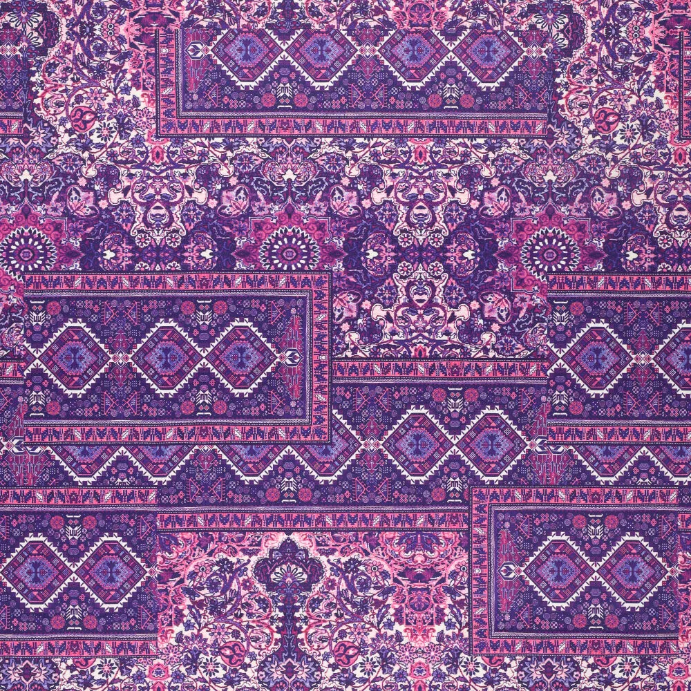20118 Tapestry Patches Stretch Satin
