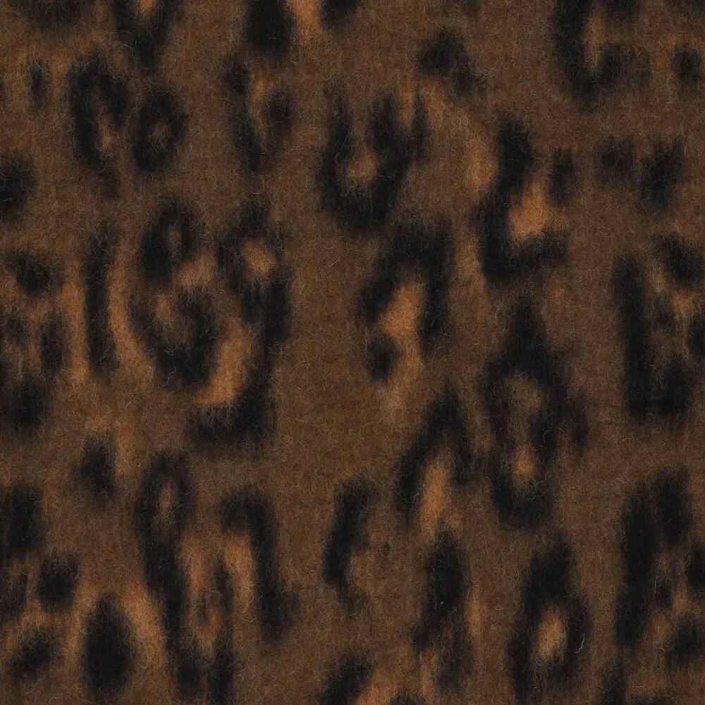 22323 Woolen Leopard Loden 22323 Woolen Leopard Loden