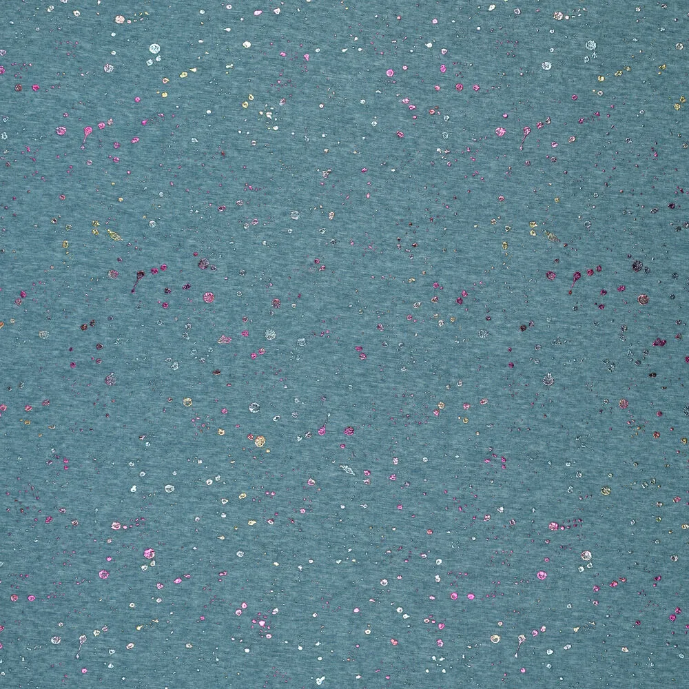 19350 Paint Drops Foil Melange Jogging