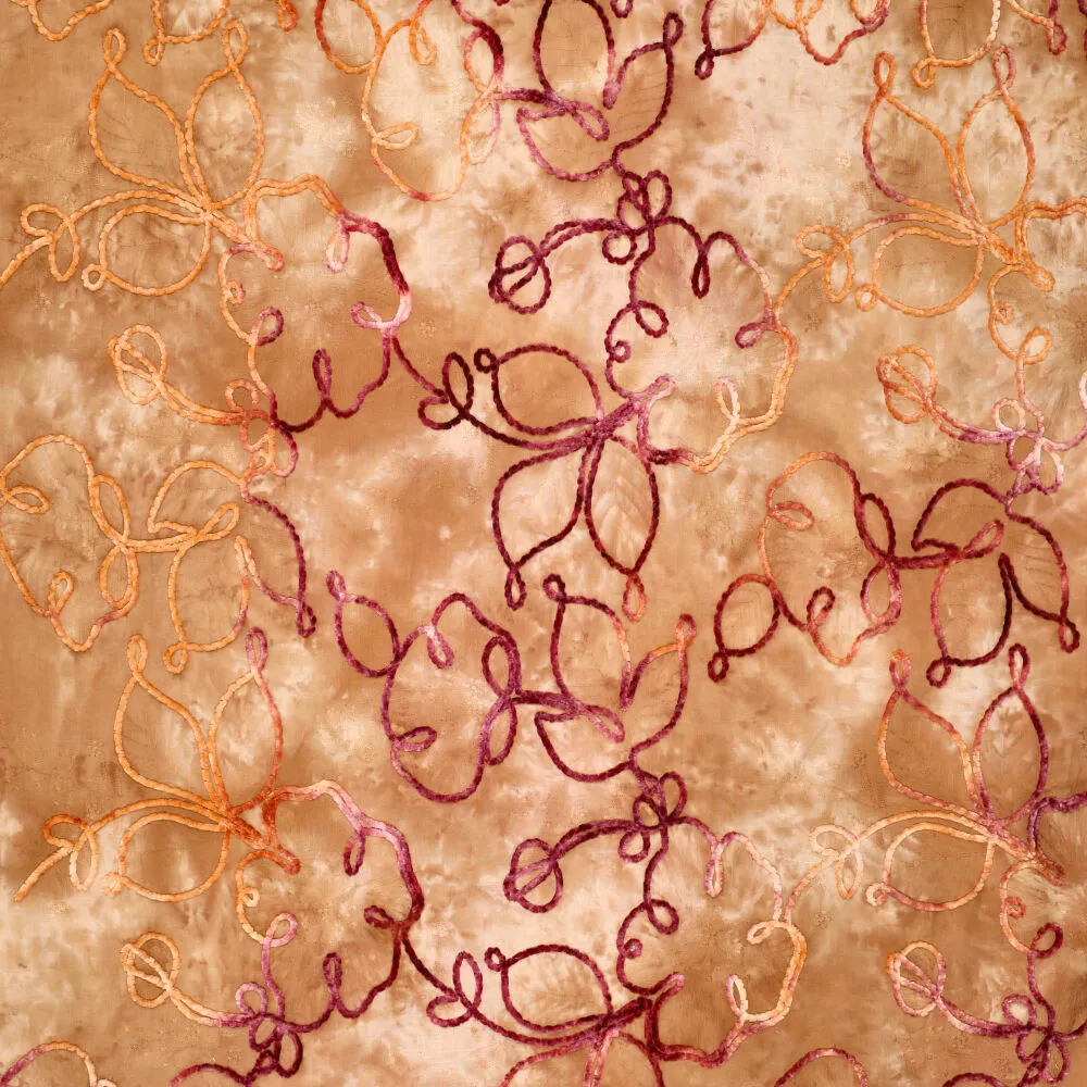 22774 Chenille Tie Dye Cotton Ela