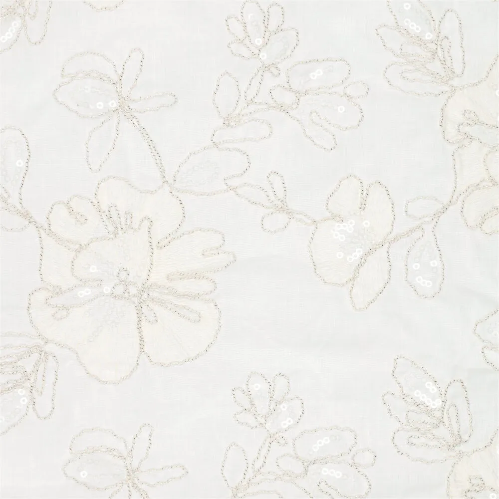 22737 Fenna Cotton Voile Sequins 