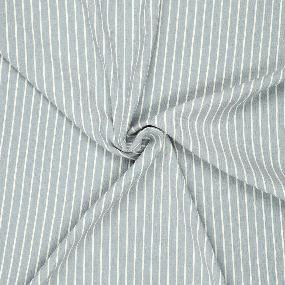 22664 Crinkle Celine Stripe