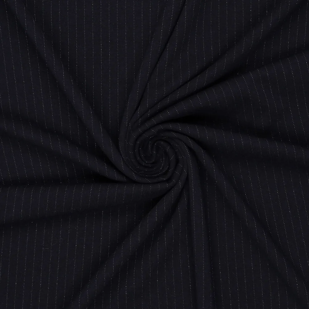 22355 Lurex Roma Pin Stripes