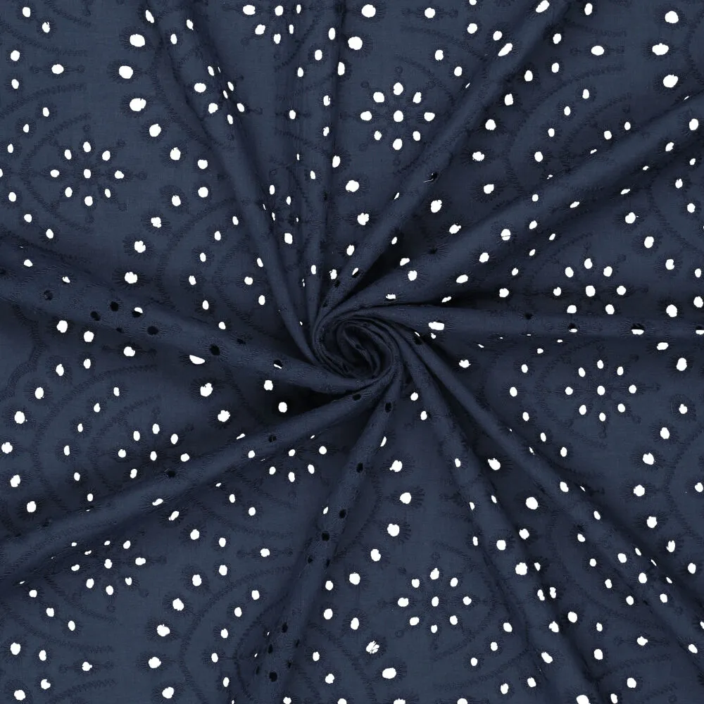 90107 Colorfull Swiss Embroidery