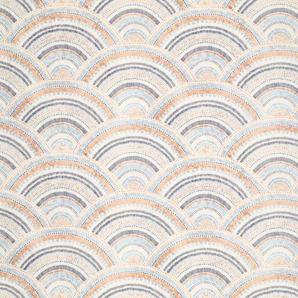 19593 Waves Poplin Stretch Washed Silicon
