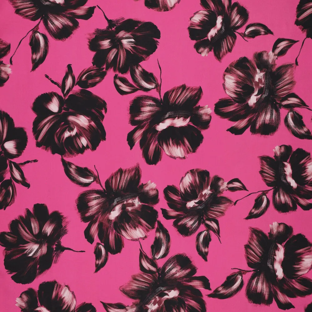 22299 Heavy Satin Stretch Brushed Peony