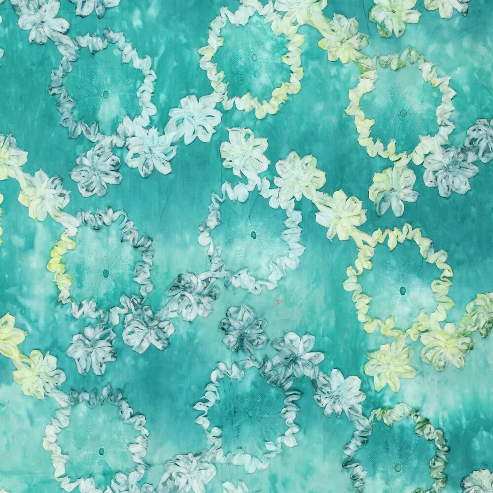 22703 Tie Dye Eva Tape Embroidery