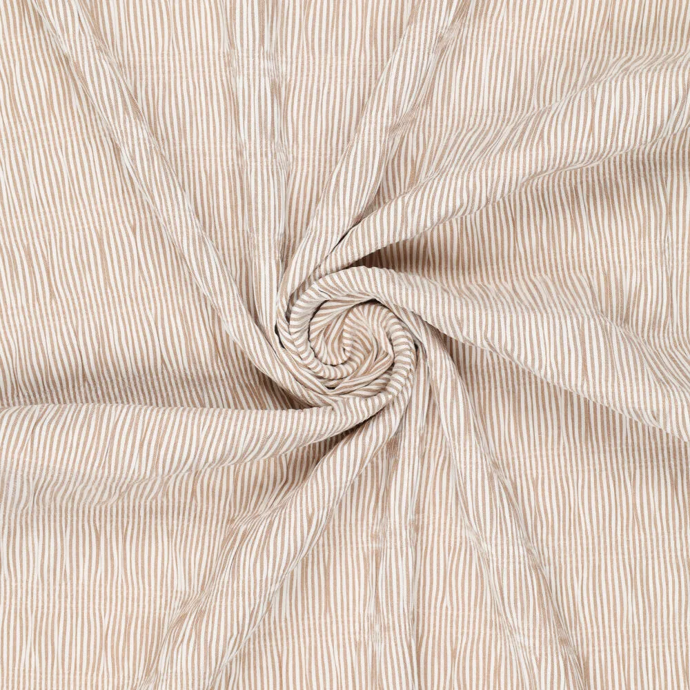 22668 Crinkle Celine Smog Stripe 