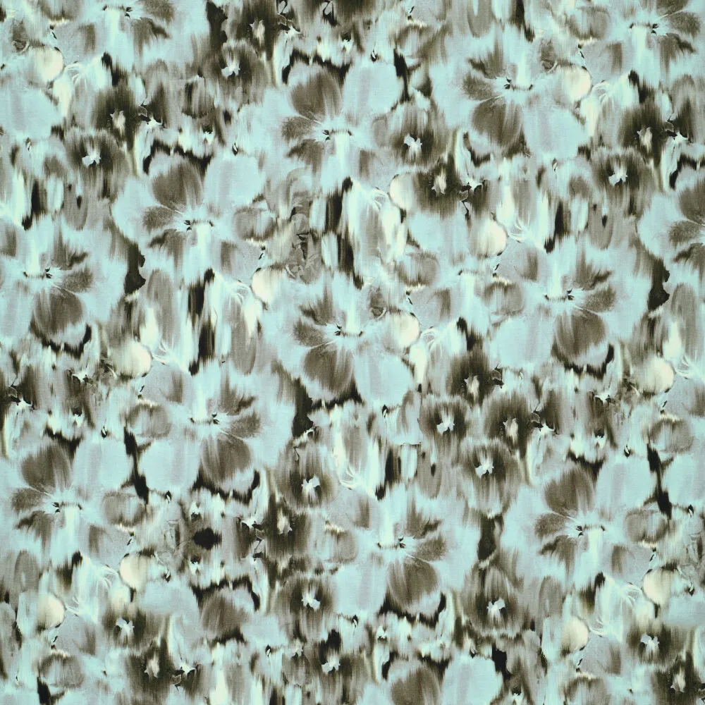 22024 Faded Flowers Viscose Spandex