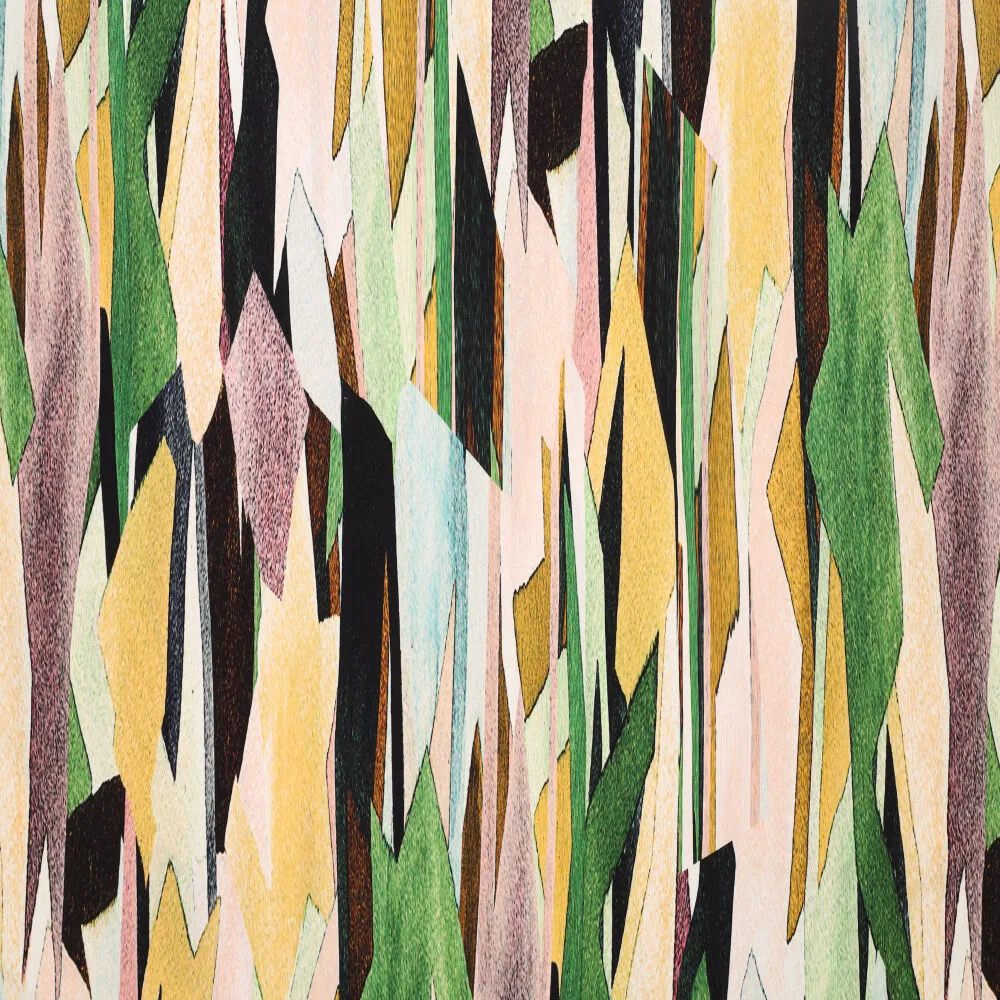 20144 Abstract Expression Poplin Stretch