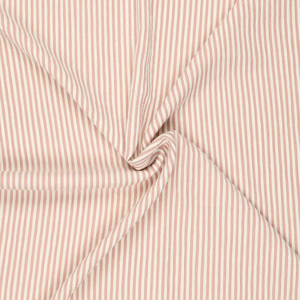 22665 Crinkle Celine Breton Stripe