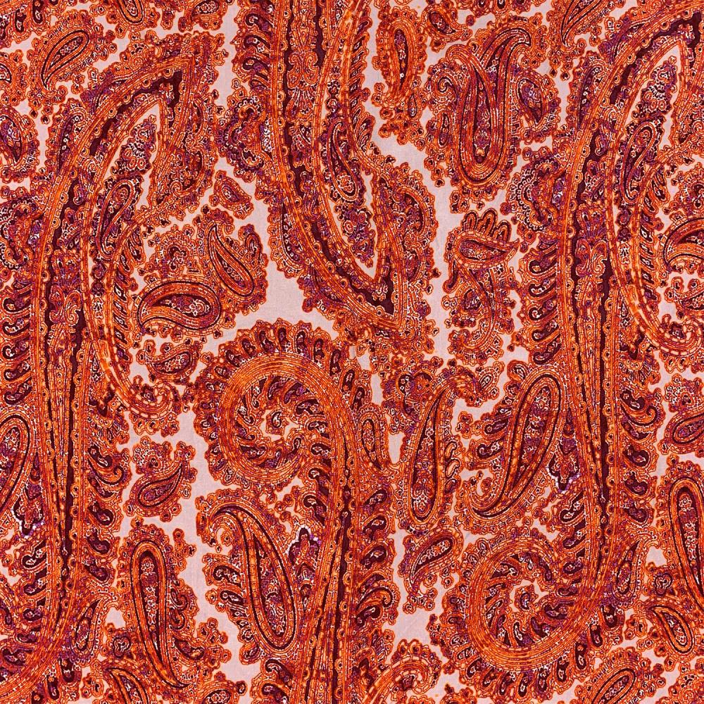 18911 Diboho Paisley Viscose Poplin