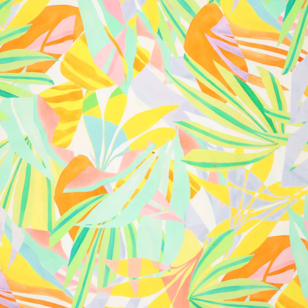 22577 Digi Abstract Paradise Poplin Stretch  22577 Digi Abstract Paradise Poplin Stretch