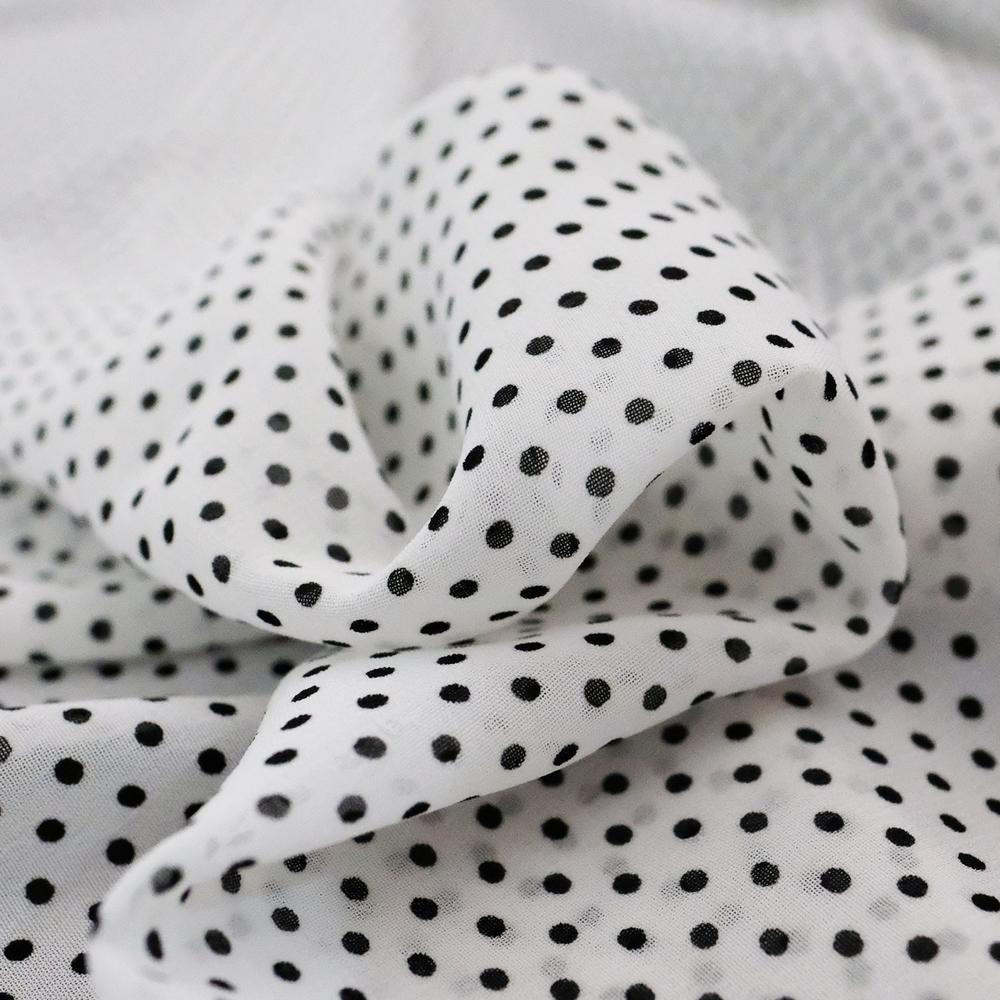 0714 Dots Chiffon