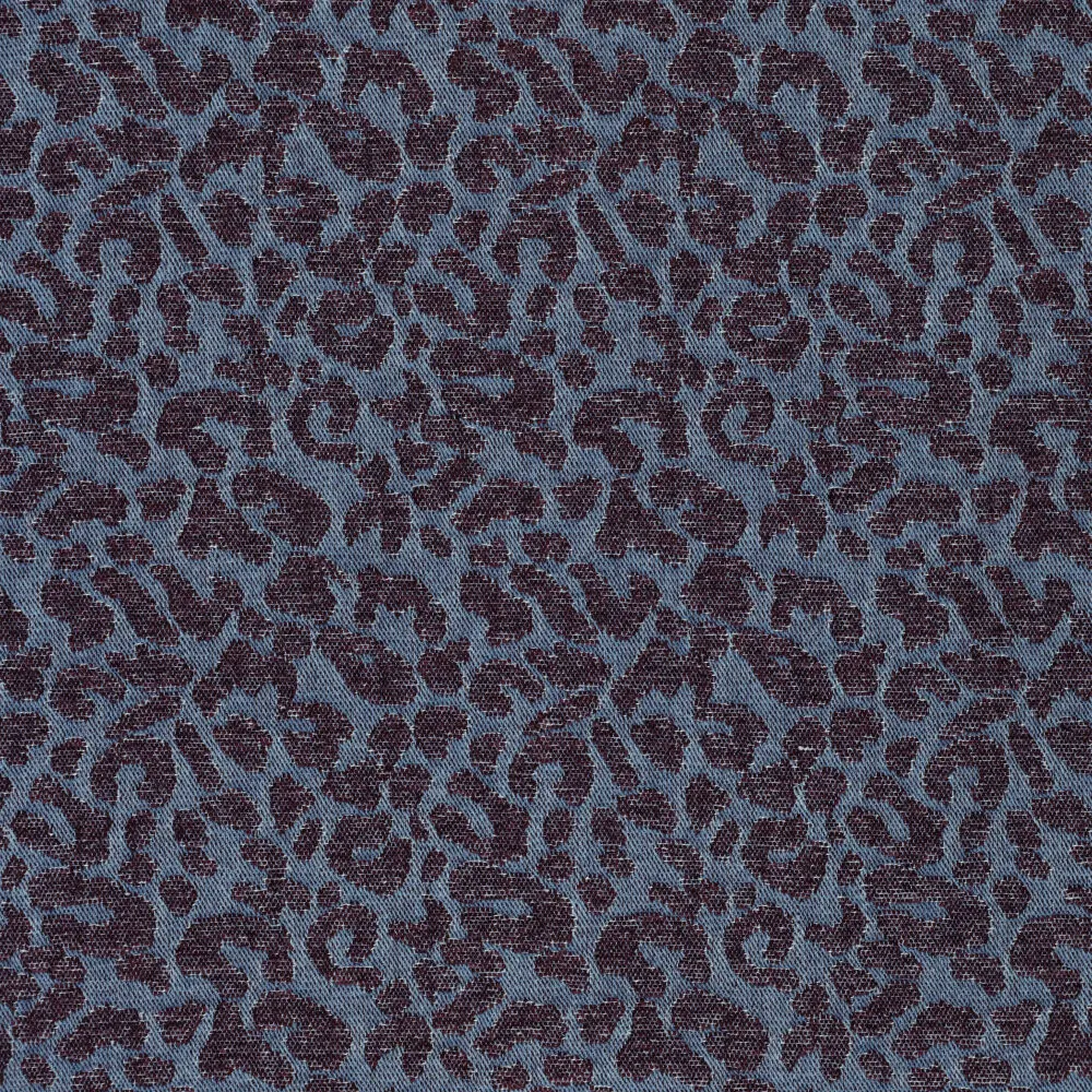 22071 Animal Chenille Denim