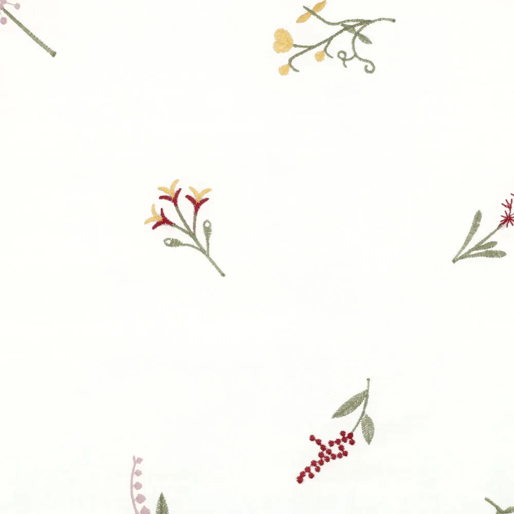 23661 Cotton Voile Abby Embroidery