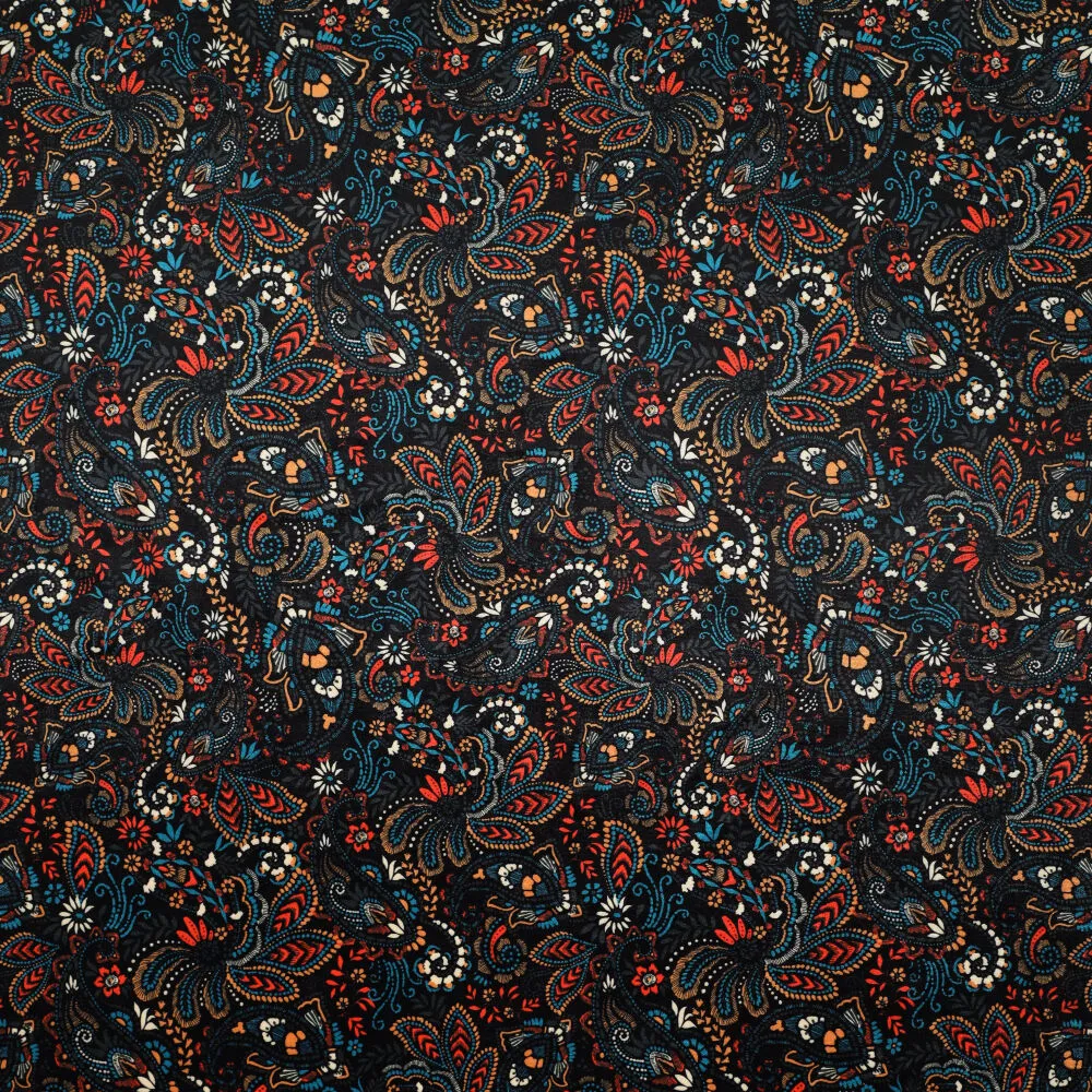 20249 Paisley Flower Velvet