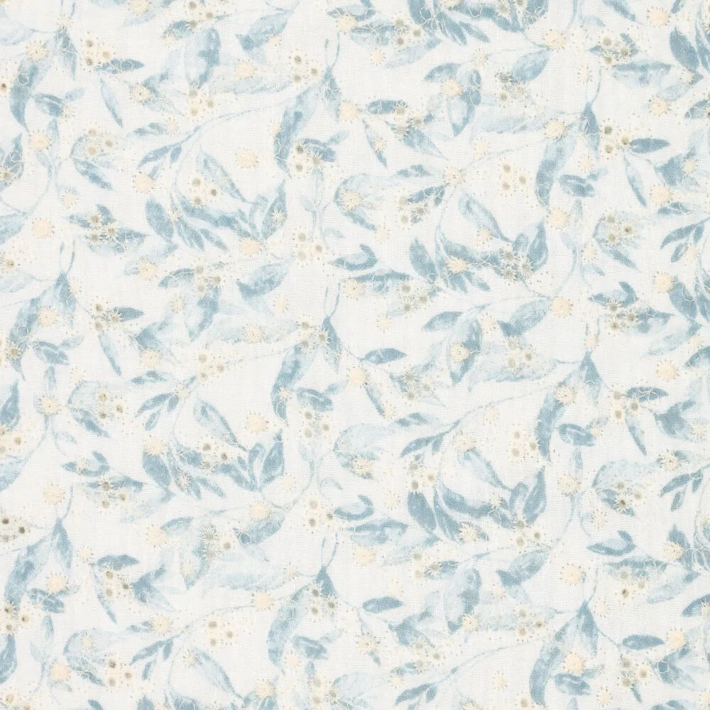 21604 Leafy Bella Mousseline Embroidery 21604 Leafy Bella Mousseline Embroidery