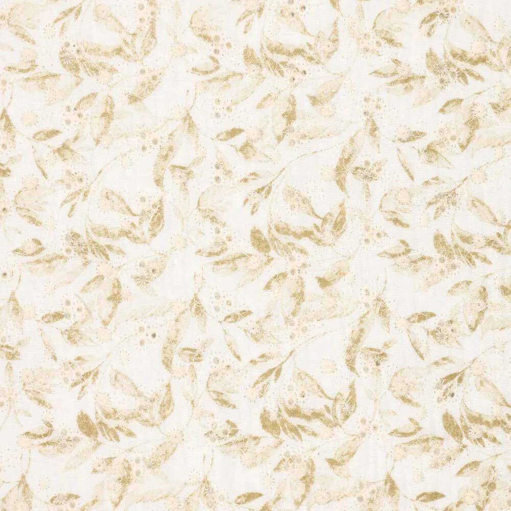 21604 Leafy Bella Mousseline Embroidery 21604 Leafy Bella Mousseline Embroidery