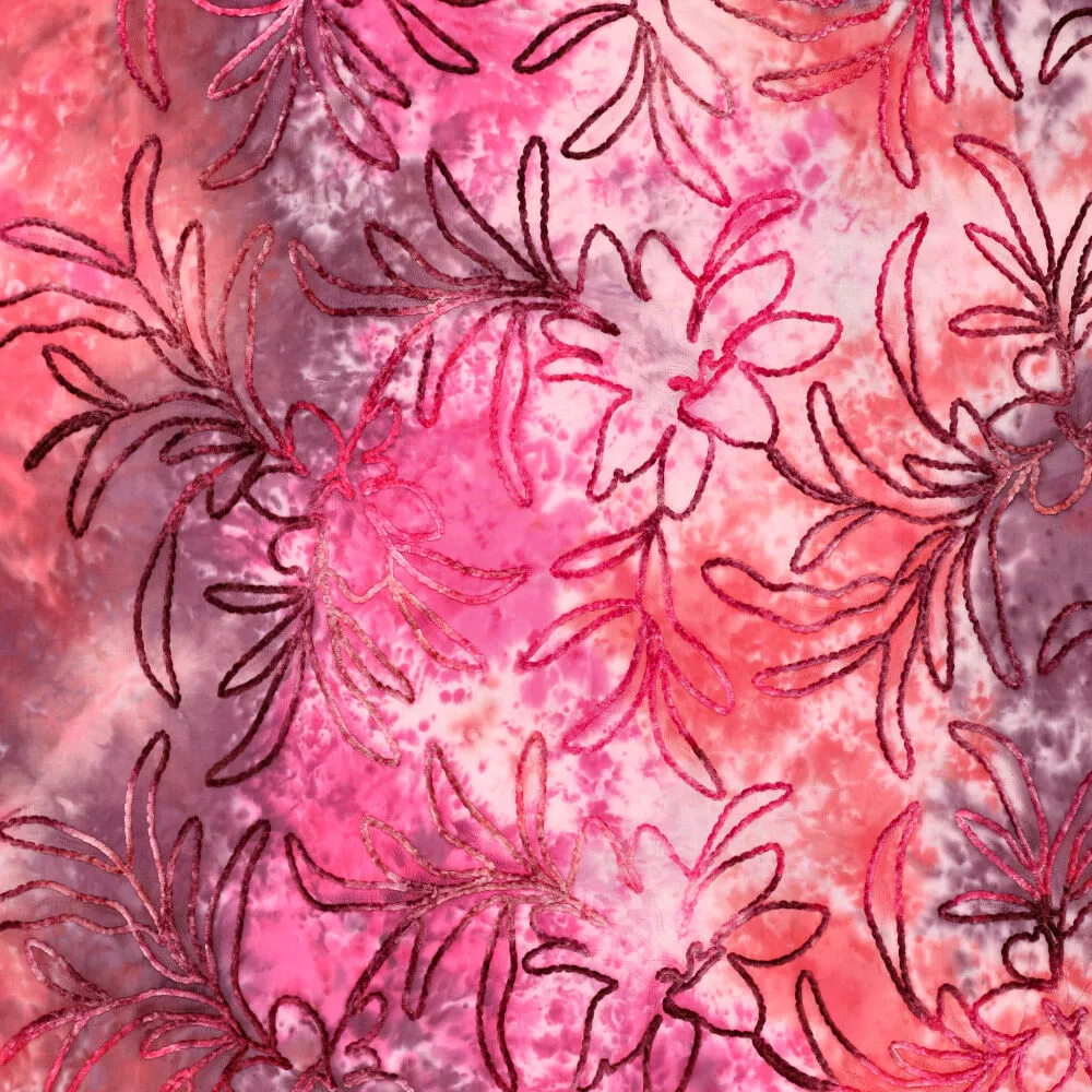 22773 Chenille Tie Dye Cotton Manon