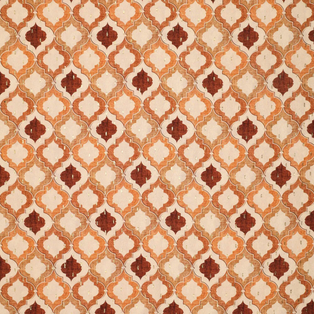 20917 Digi Alhambra Tiles Lurex Jacquard