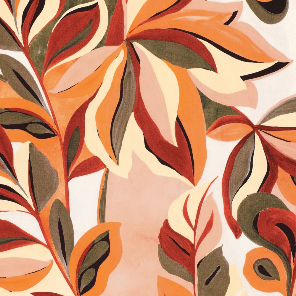23540 Viscose Twill Paloma Flowers