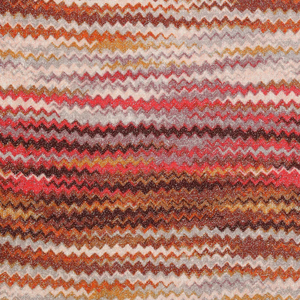 21148 Zigzag Stripe Metallic Knit 21148 Zigzag Stripe Metallic Knit