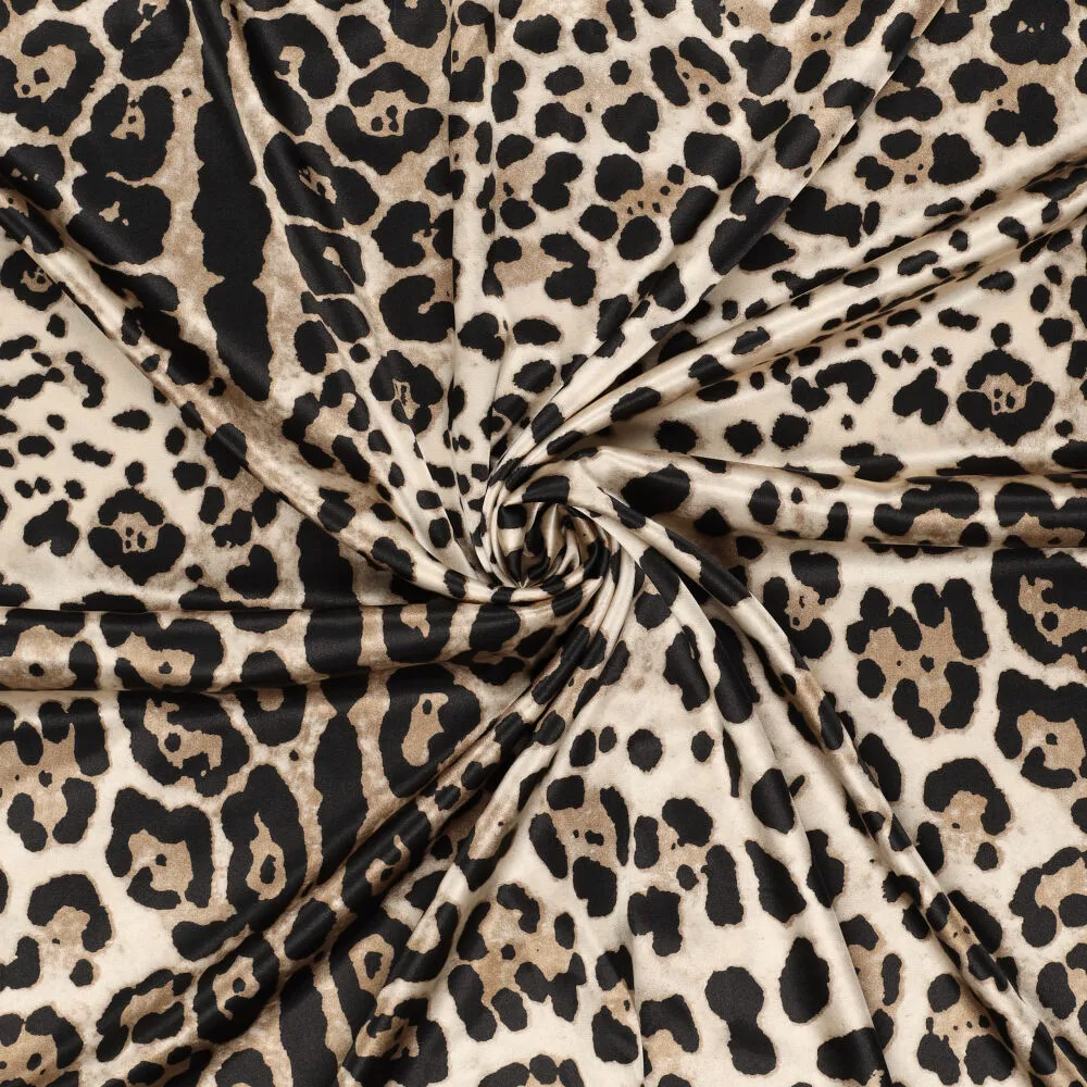 22309 Classy Animal Satin Stretch