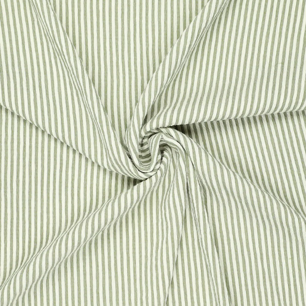 22665 Crinkle Celine Breton Stripe