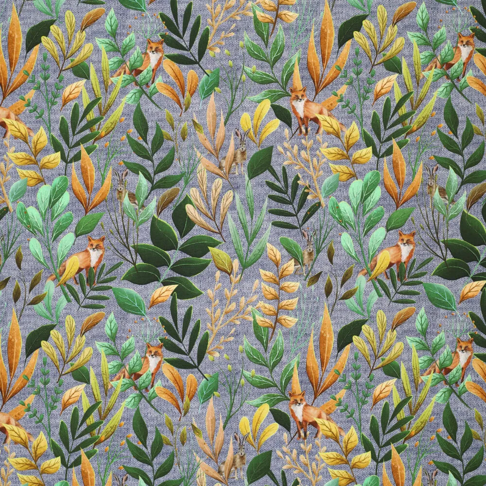 19371 Dihiding Fox Cotton Spandex