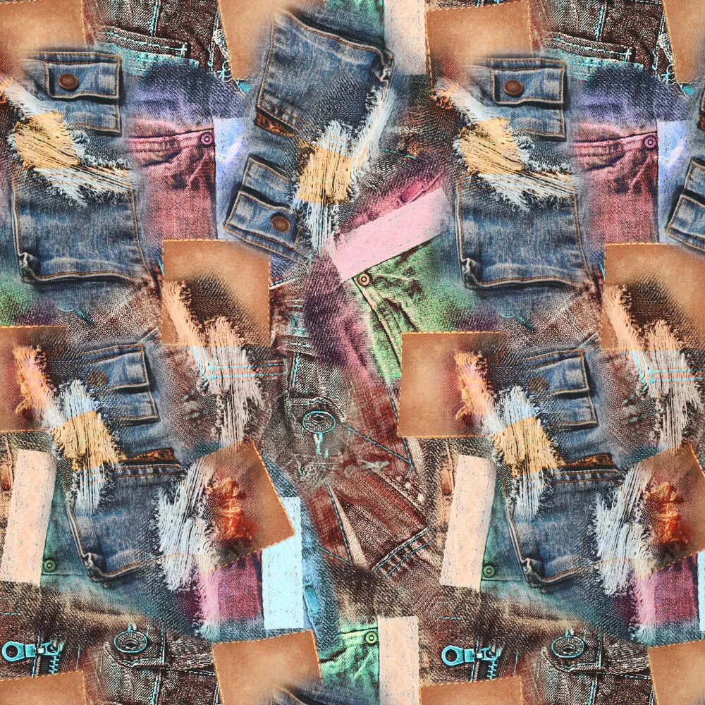 22590 Denim Fusion Cotton Twill