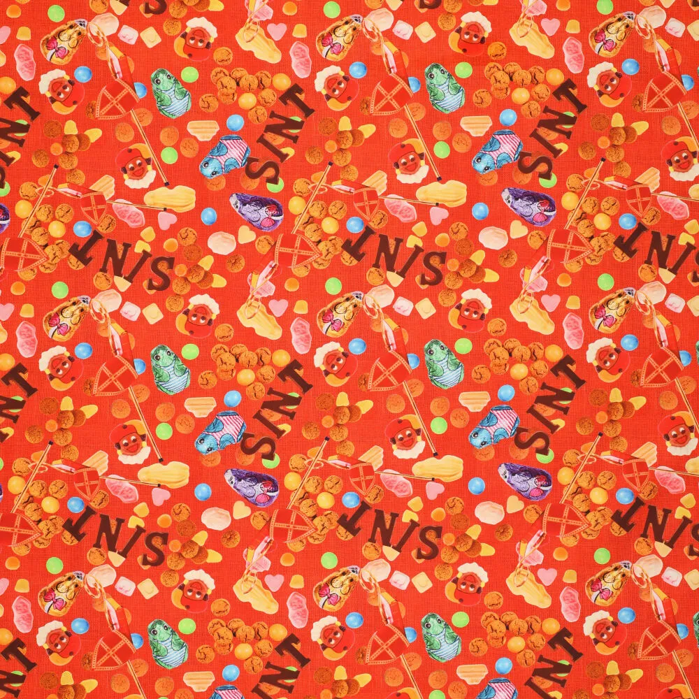 22081 Sinterklaas Poplin