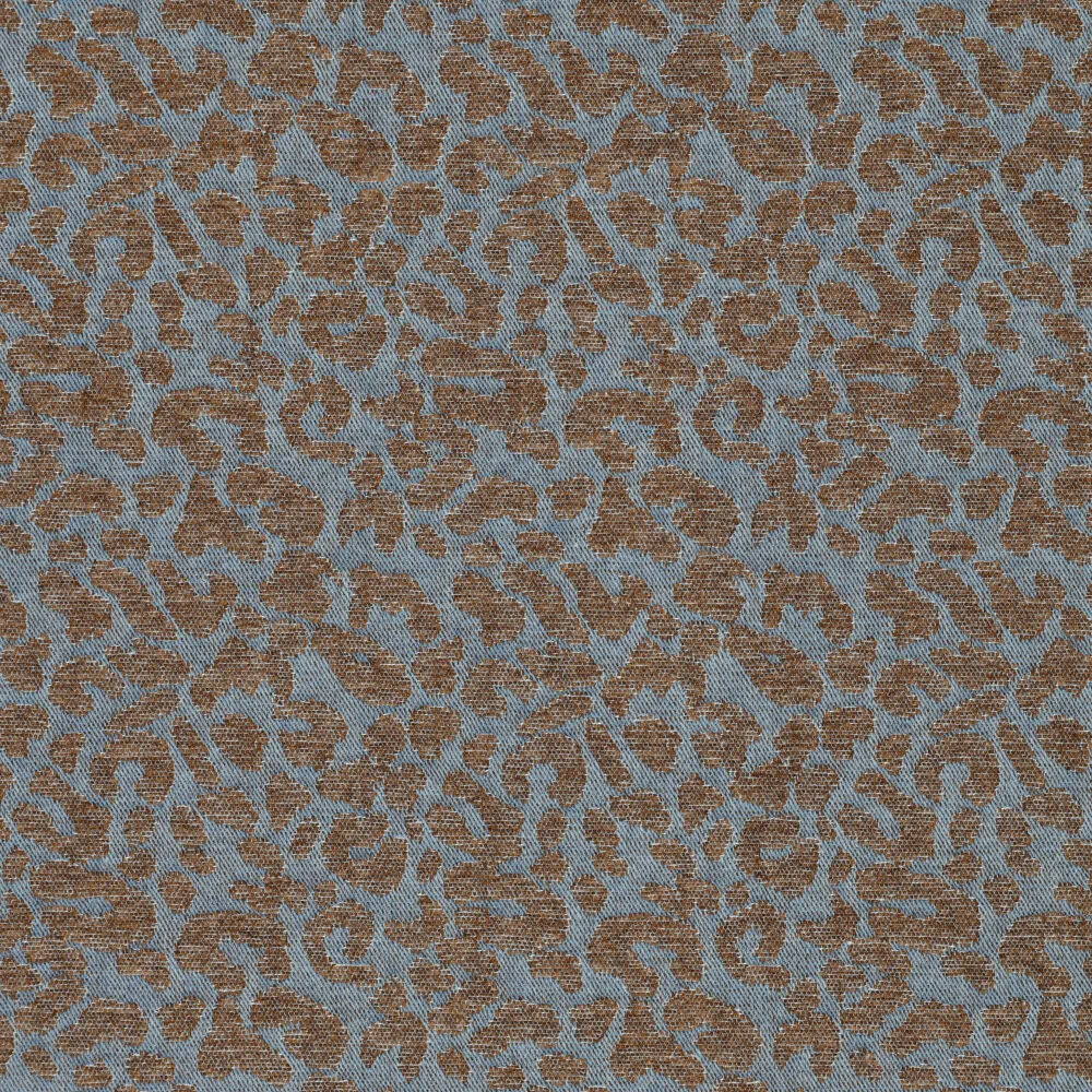 22071 Animal Chenille Denim