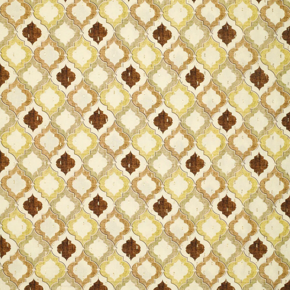 20917 Digi Alhambra Tiles Lurex Jacquard