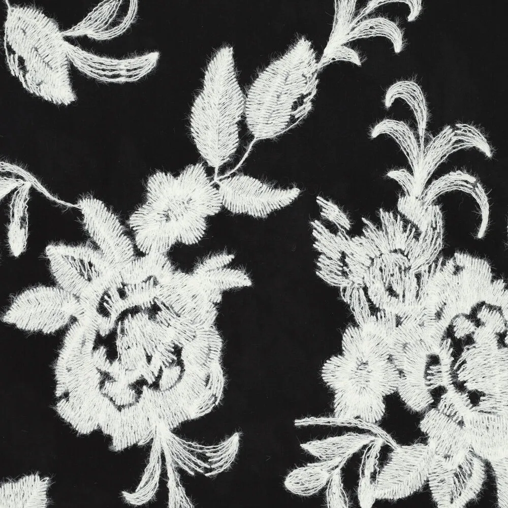 23206 Cotton Frosted Flower