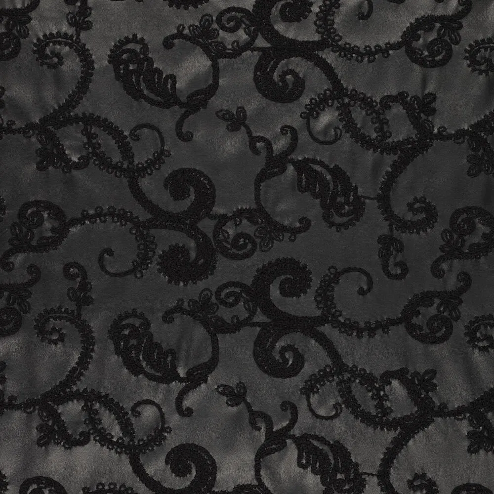 23208 Paisley EMB Vegan Leather 