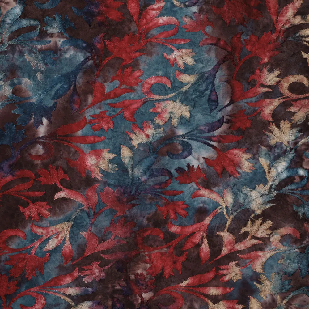 23128 Tie-Dye Burn-out MIX