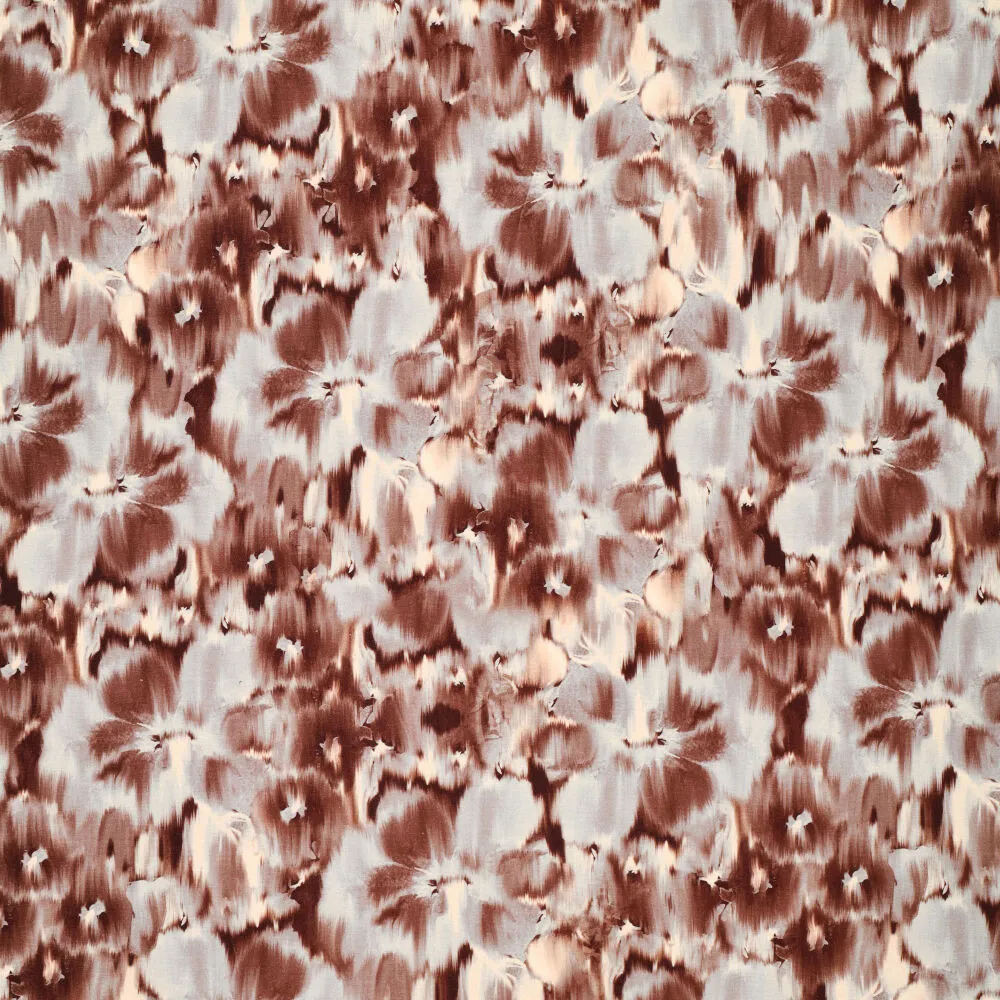 22024 Faded Flowers Viscose Spandex