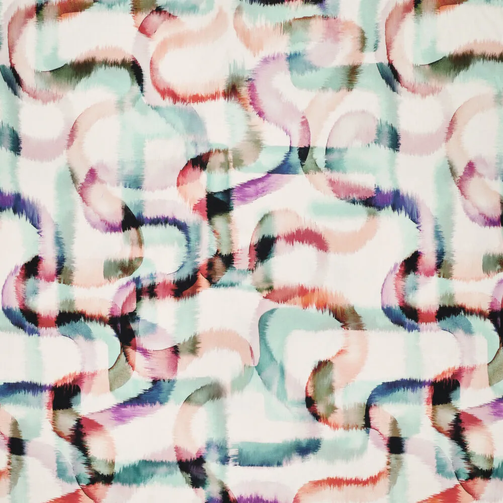 22034 VI Blurred Roadmap Twill Stretch