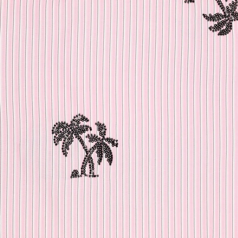 23643 Lora Palm Stripes