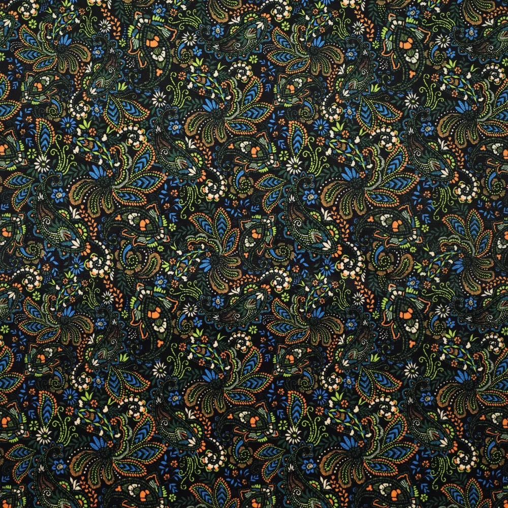 20249 Paisley Flower Velvet