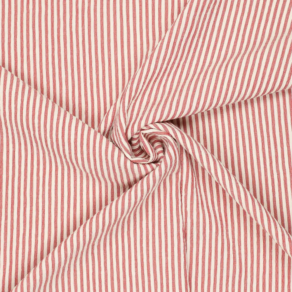 22665 Crinkle Celine Breton Stripe