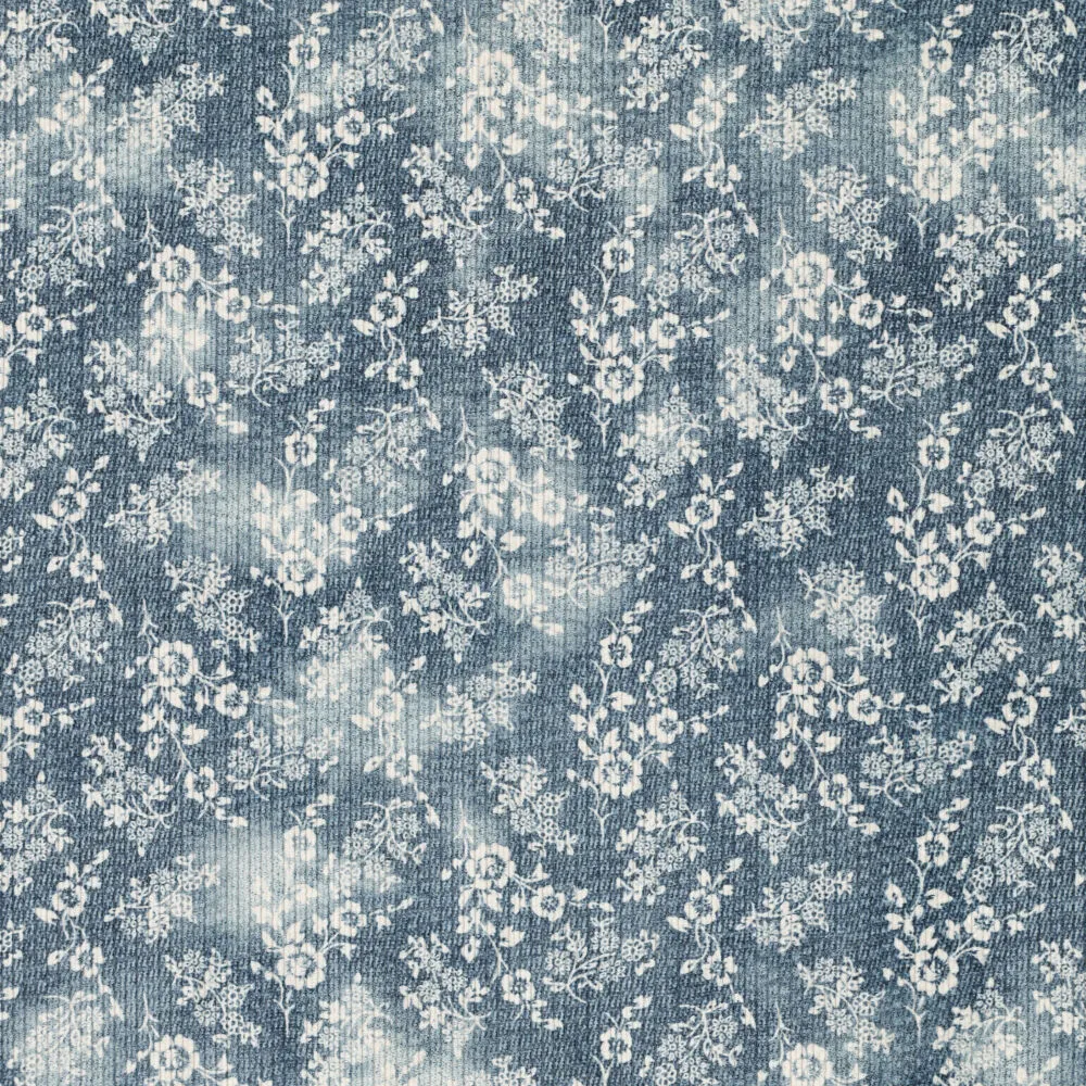 23093 Bubble Denim Print