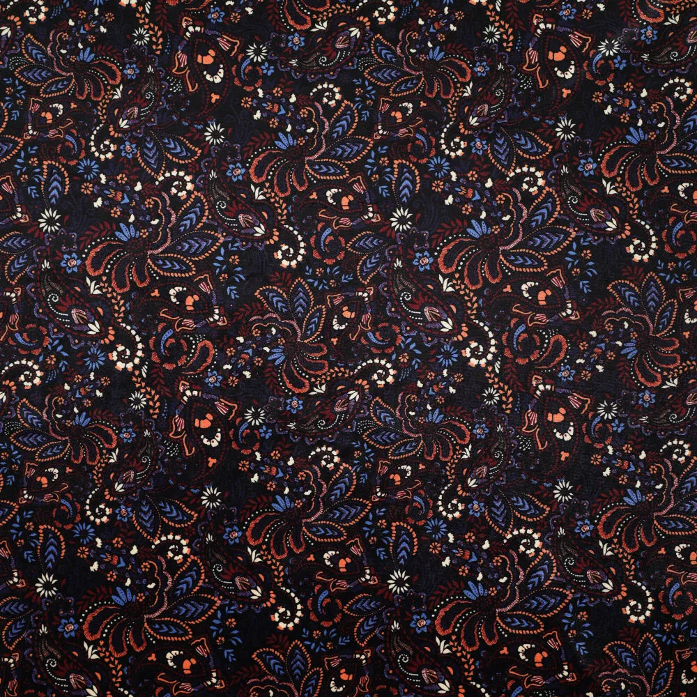 20249 Paisley Flower Velvet