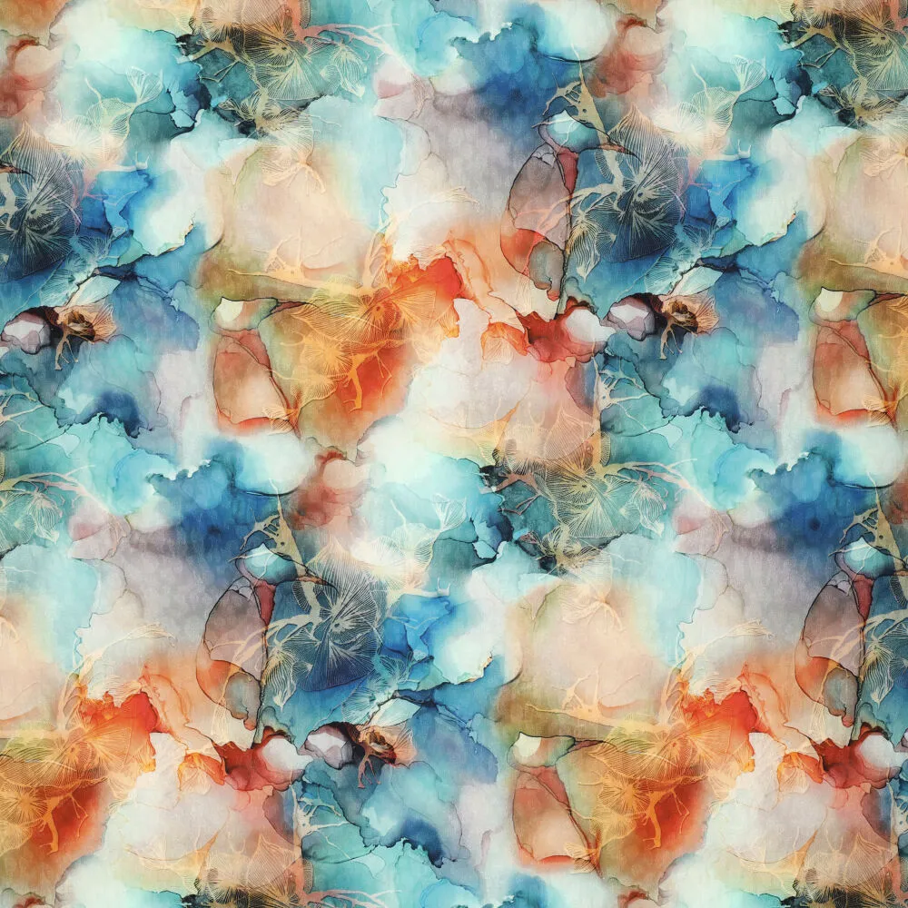 20806 Enigma Viscose Panter Jacquard